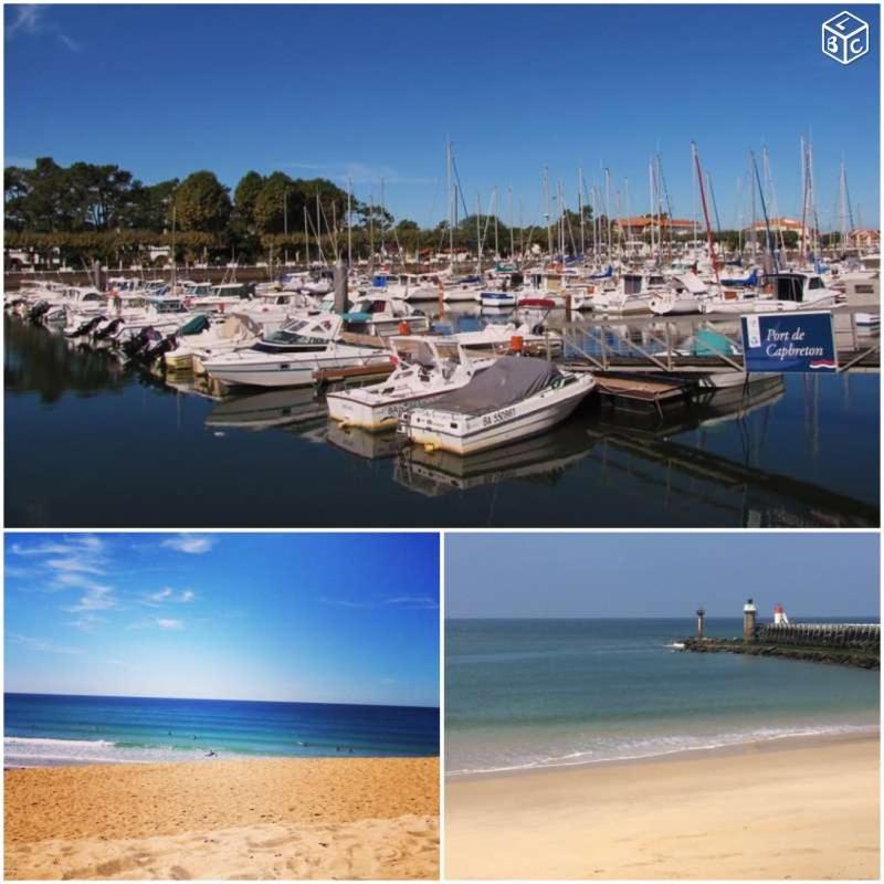 Studio Cap Sud Capbreton Proche Plage Εξωτερικό φωτογραφία